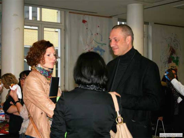 Marie-Martine Schijns et Damien Huvelle